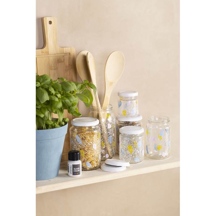 Syltburk glas med lock 370ml - 3