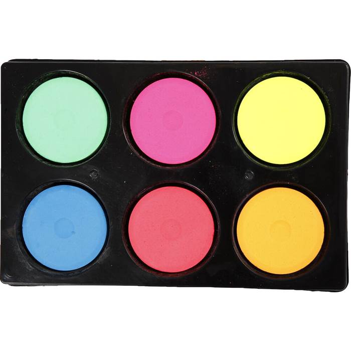 Temperablock i palett neon 6/f - 2