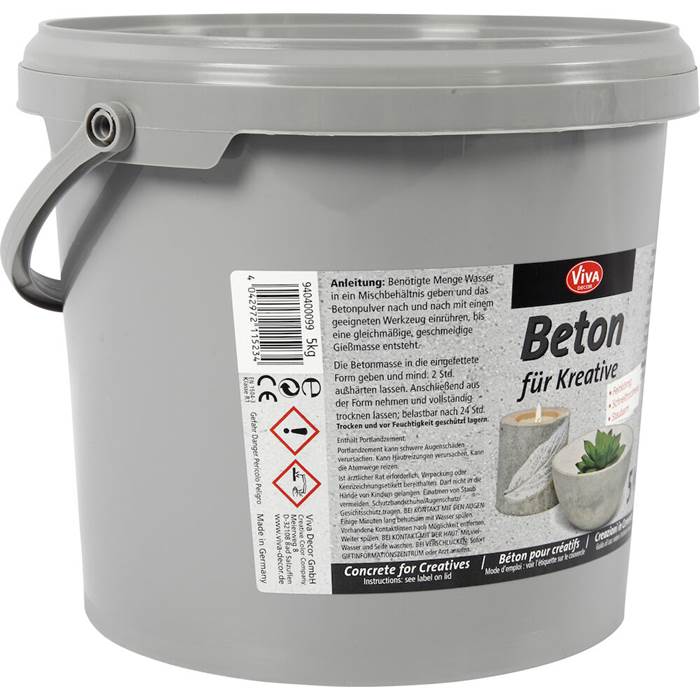 Hobbybetong grå 5000g - 2