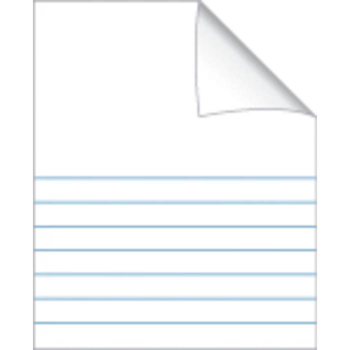 Skrivhäfte 17x21cm linjerat 14,5 mm ½ blank - 2