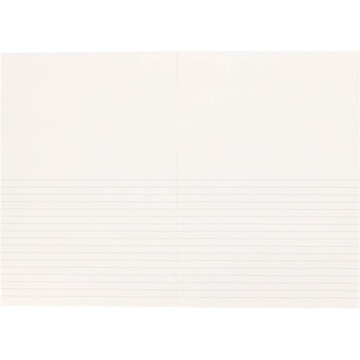 Skrivhäfte A4 linjerat 8,5mm/blank - 2