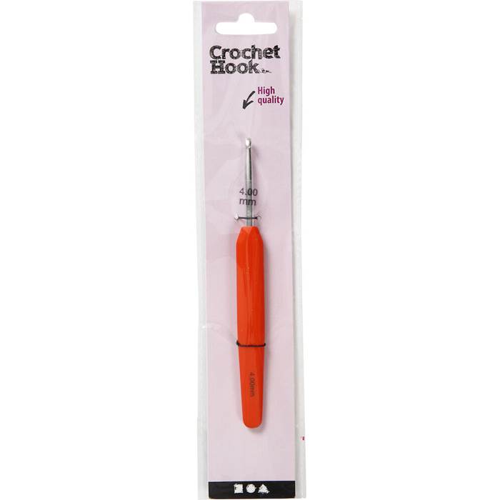 Virknål nr 4 orange - 2