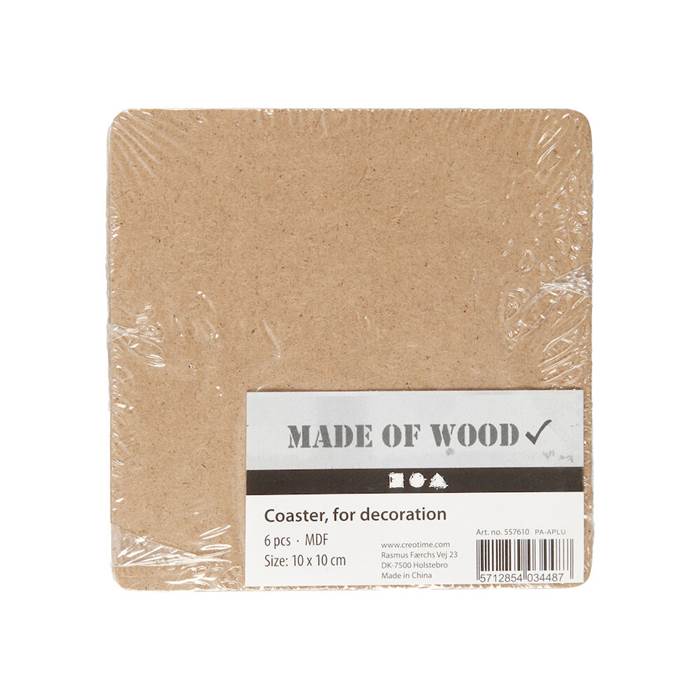 Platta MDF 10x10cm 6/fp - 2