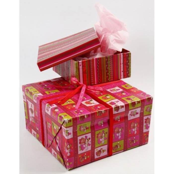 Pappaskar fyrkantiga 3-pack - 3