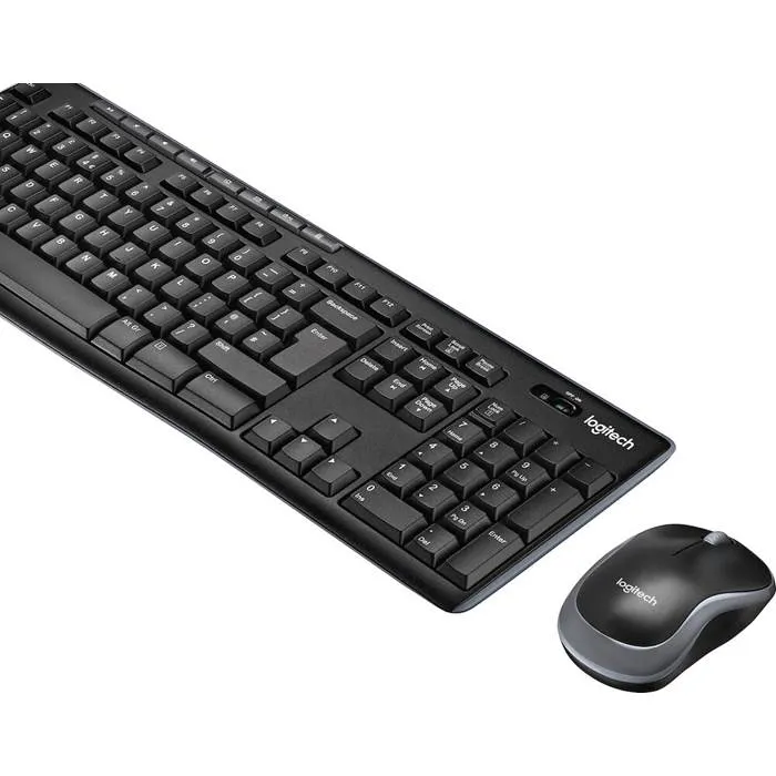 Tangentbord Mus Logitech MK270 Svart - 5