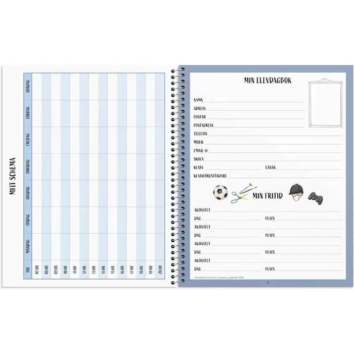 Kalender Min Elevdagbok - 3
