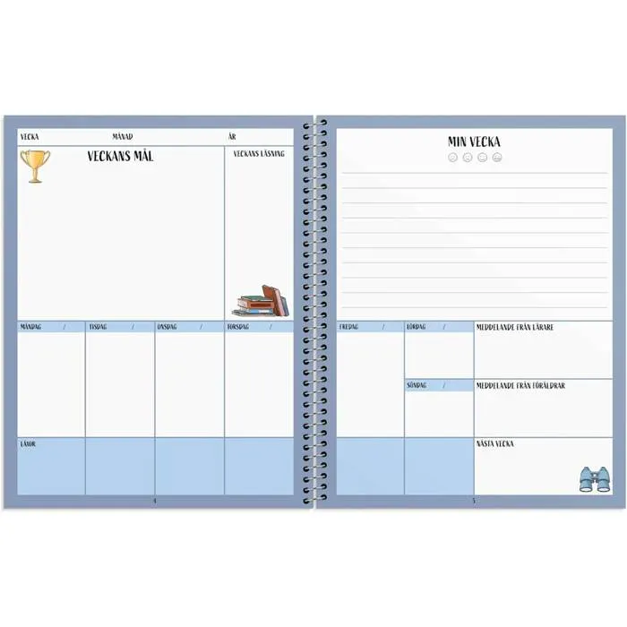 Kalender Min Elevdagbok - 5