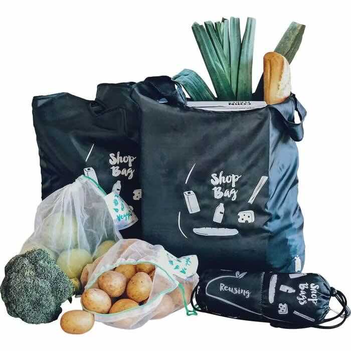 Shopping-Set Svart - 2