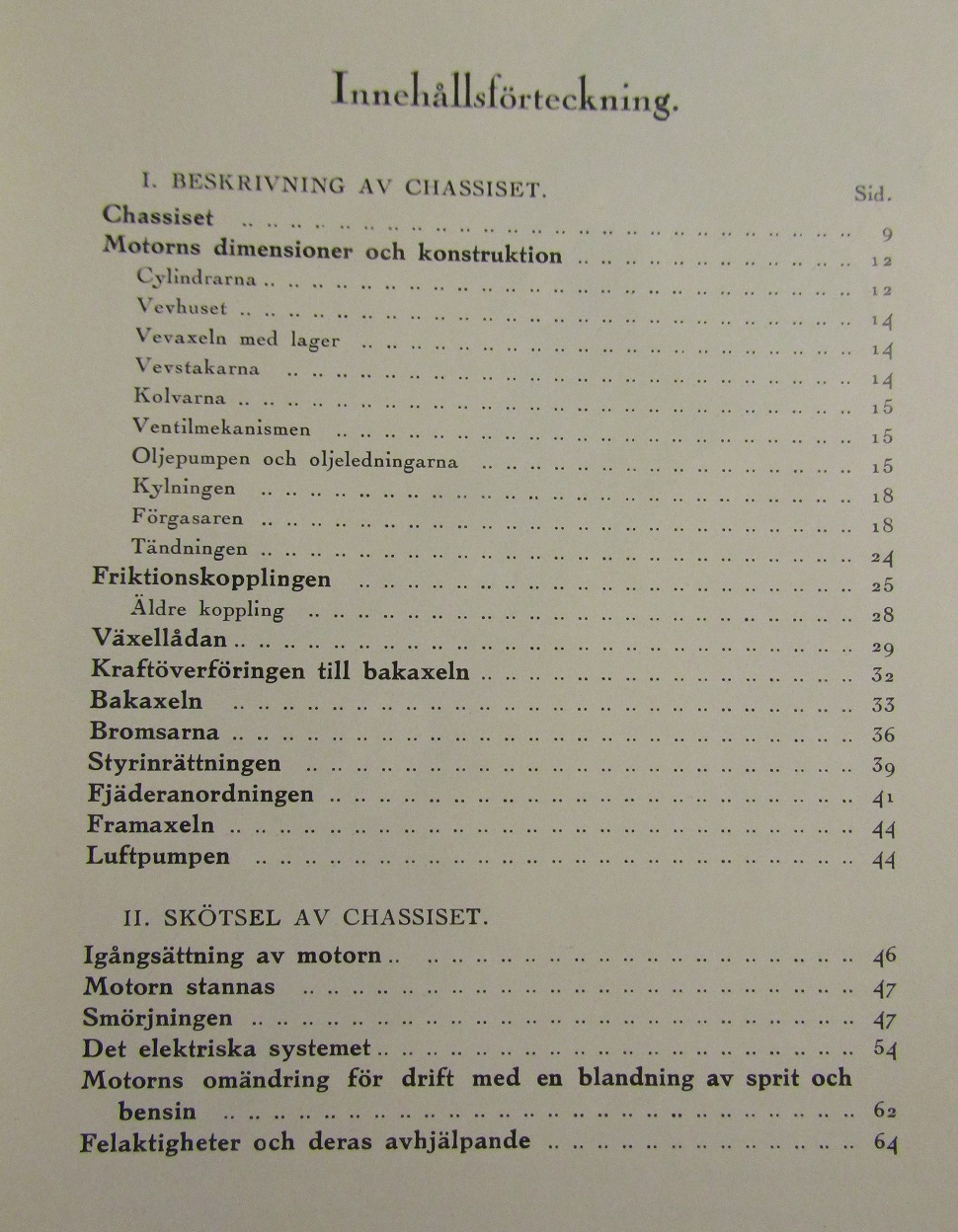 1932 Scania-Vabis Lastvagns och Omnibusschassier Instruktionsbok - 3