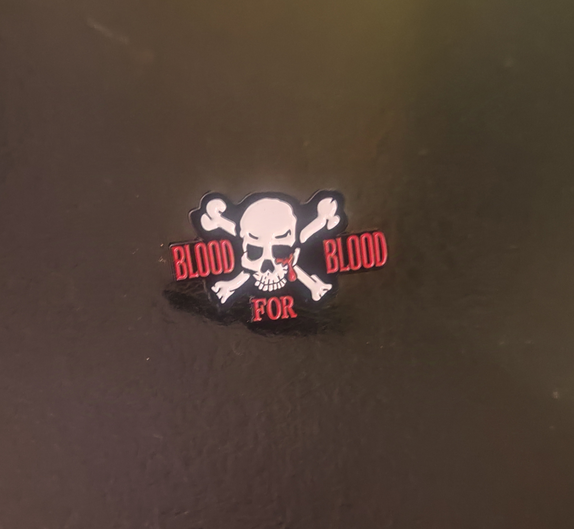 Blood for Blood - Metallpin