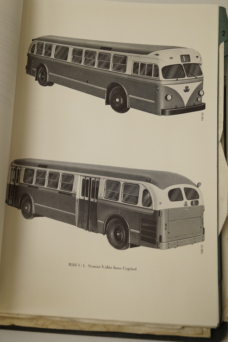 1956 Scania-Vabis Capitol C70/3 Bussar Servicehandbok - 4