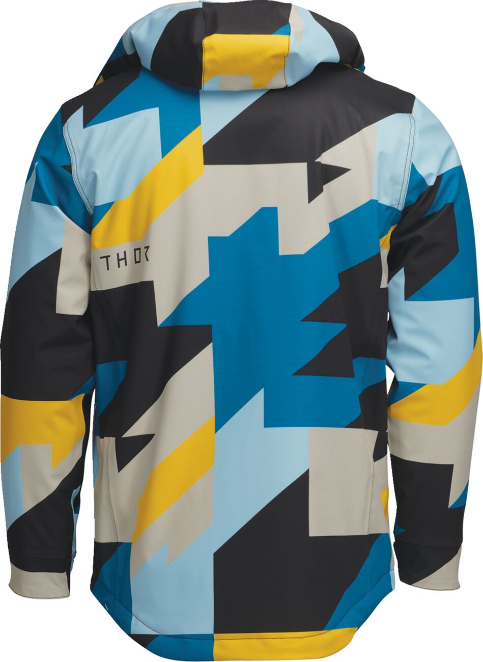 THOR Brave Heavyweight Tour Jacka Svart/ Vit/ Blå/ Gul - 4