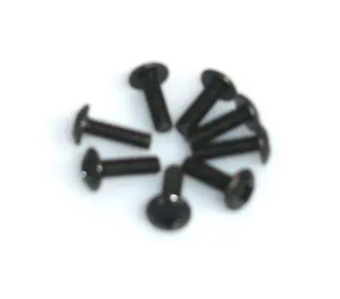 THOR Skruvar 3x10 mm med konvext huvud 6 st