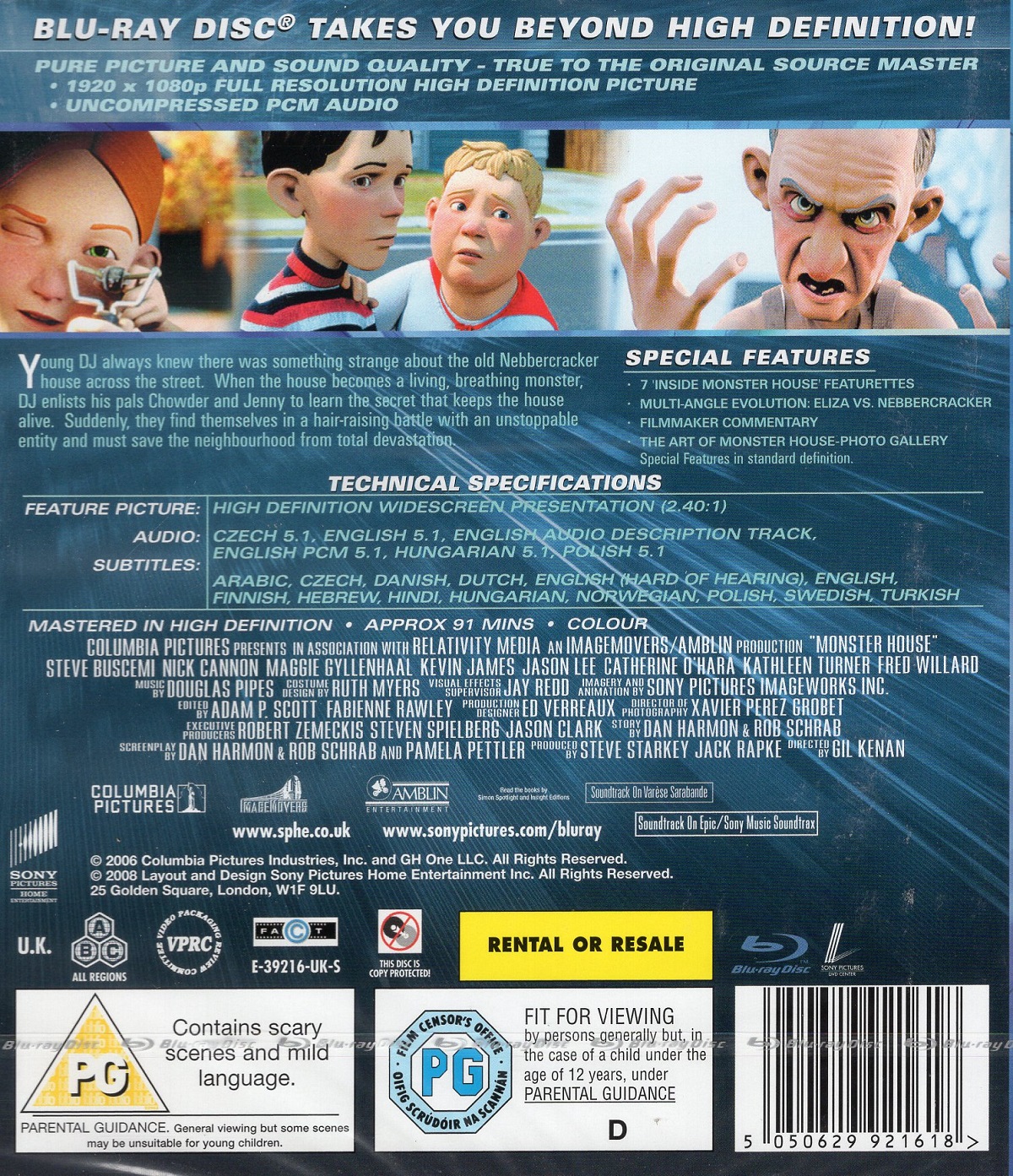 Monster House (Blu-ray) - 2