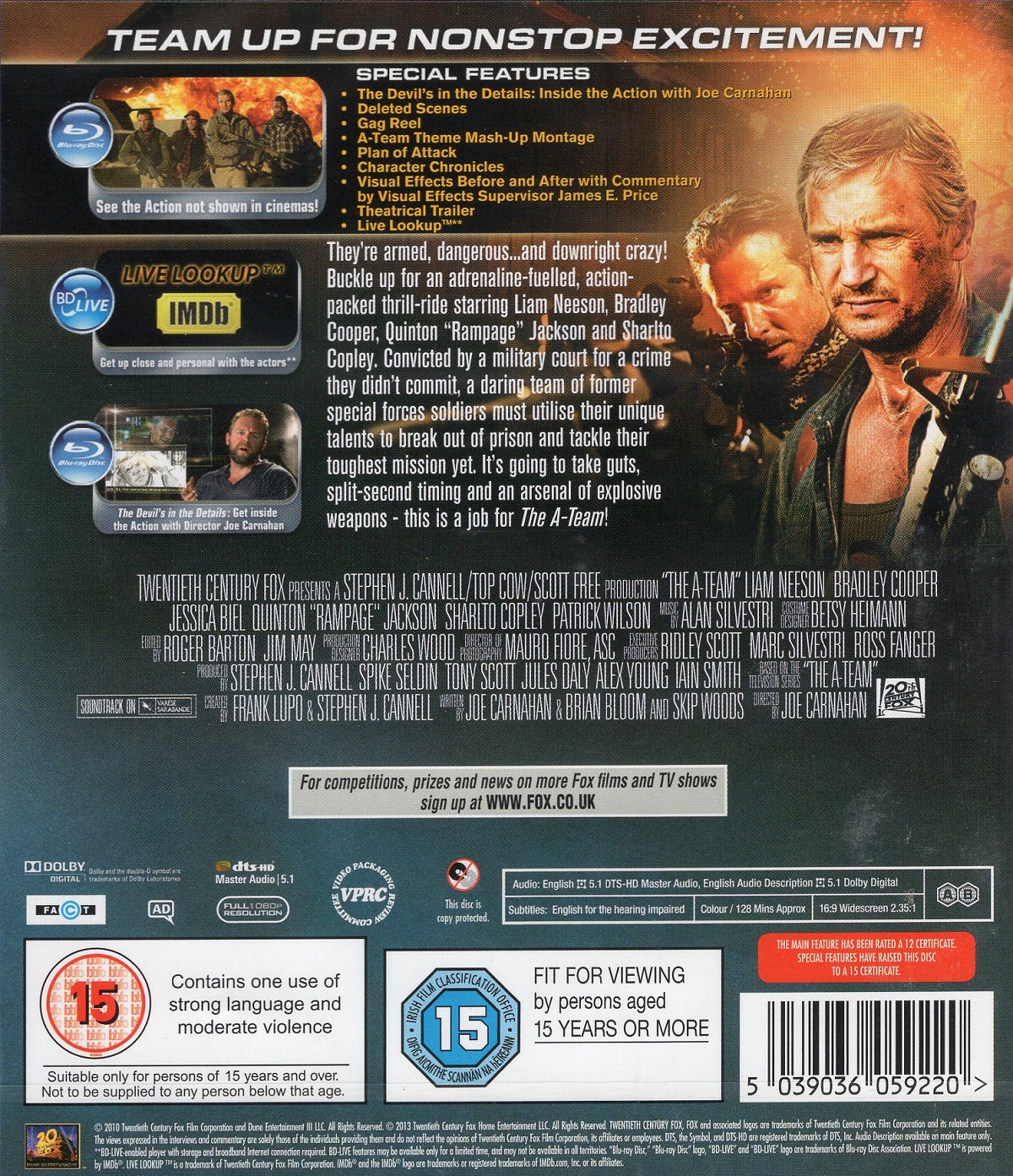 A-Team (2010) (ej svensk text) (Blu-ray) - 2