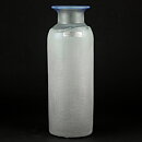 Bertil Vallien (Network 1978) White Bottle Vase wit Net Relief 21 cm
