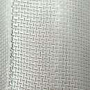 Bertil Vallien (Network 1978) White Bottle Vase wit Net Relief 21 cm