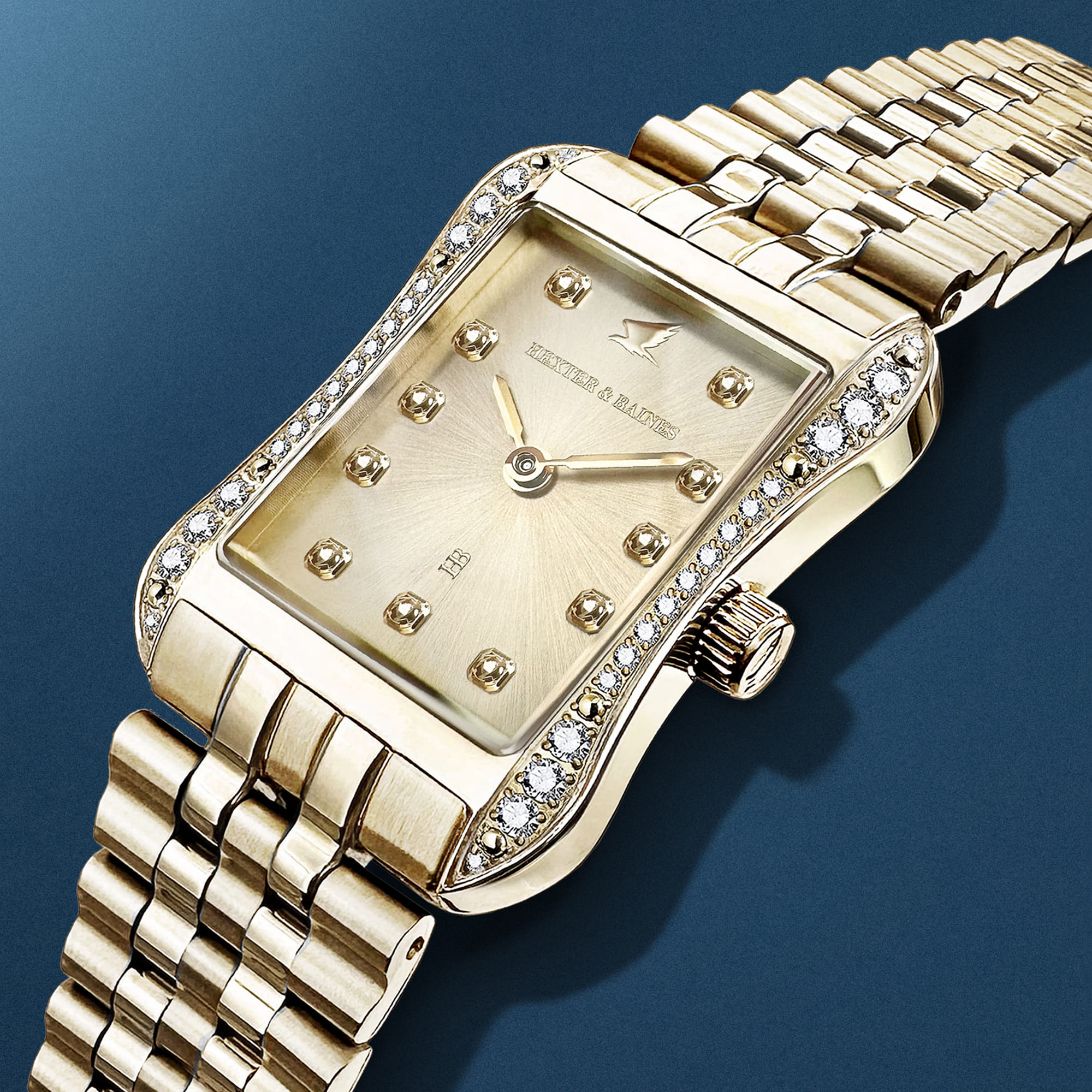 H&B Cronvas Pavé, Gold Sunray - 2