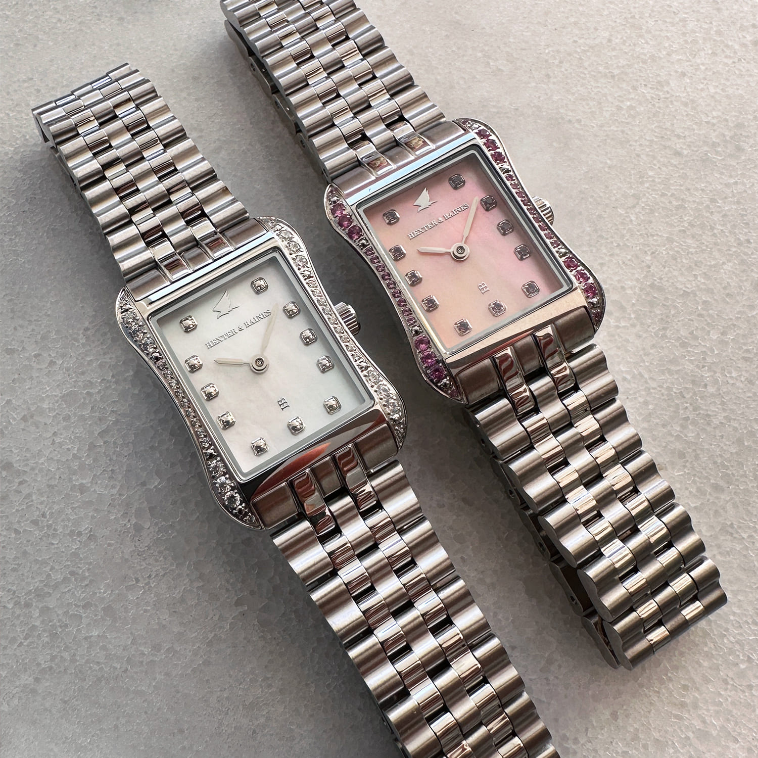 H&B Cronvas, Silver & Pearl - 7