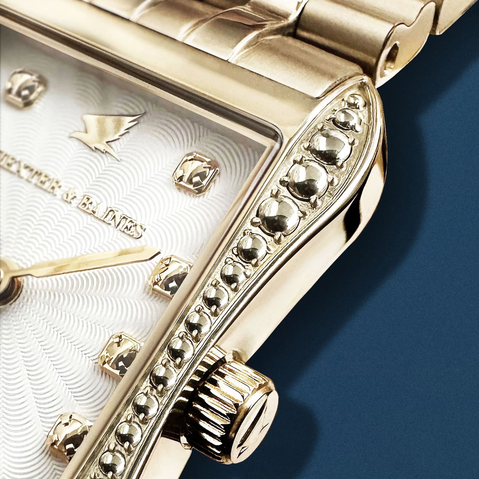 H&B Cronvas, Gold & White - 6