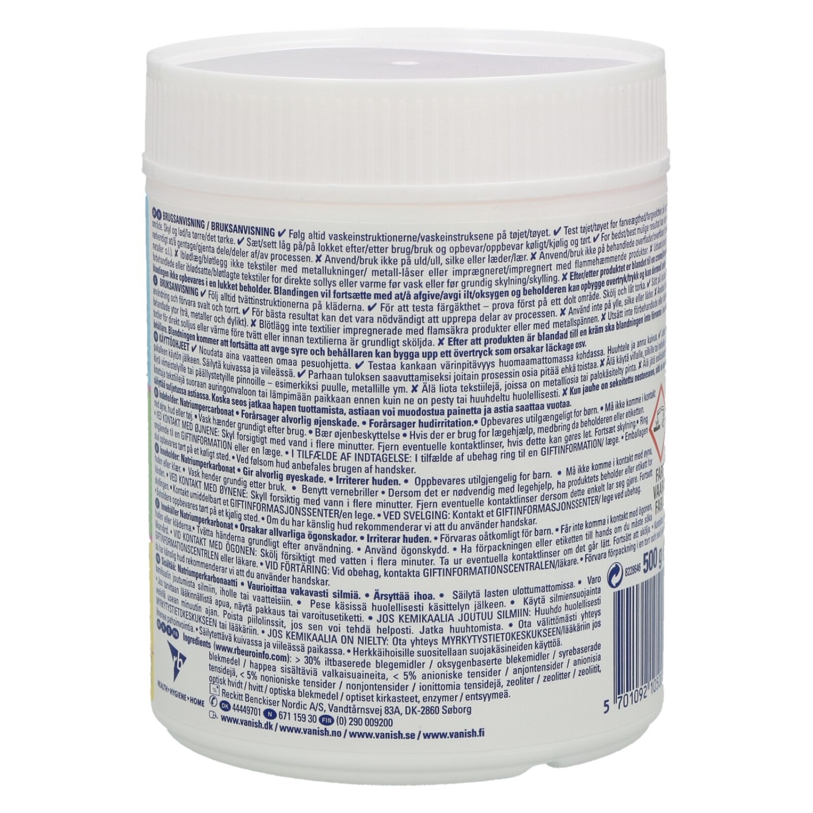 Vanish Oxi Action Stain Remover 500g White - 2