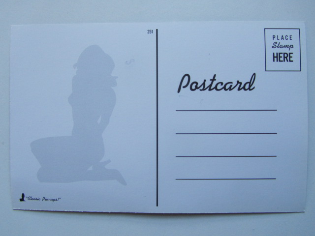 Pinup Vykort nr 251 - 2