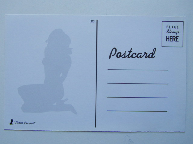 Pinup Vykort nr 252 - 2