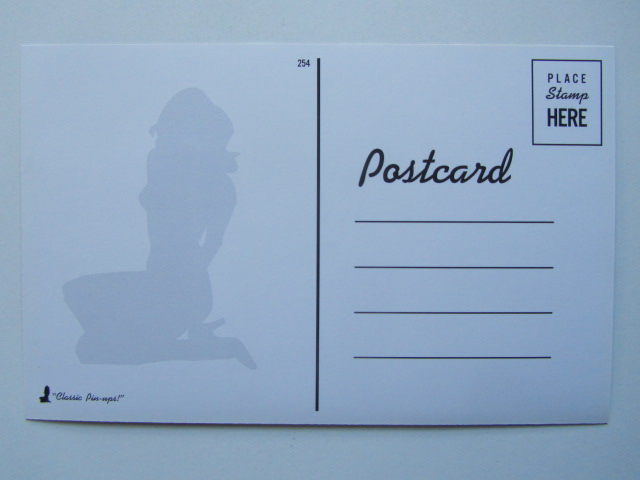 Pinup Vykort nr 254 - 2