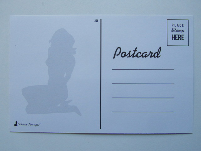 Pinup Vykort nr 258 - 2