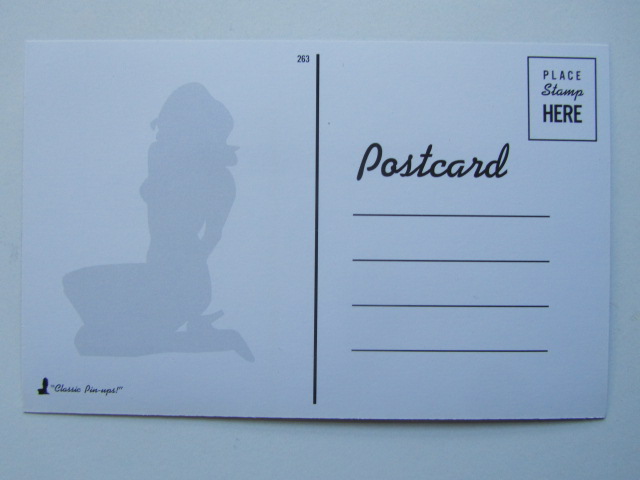 Pinup Vykort nr 263 - 2