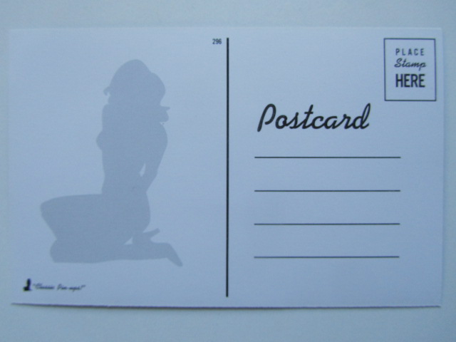 Pinup Vykort nr 296 - 2