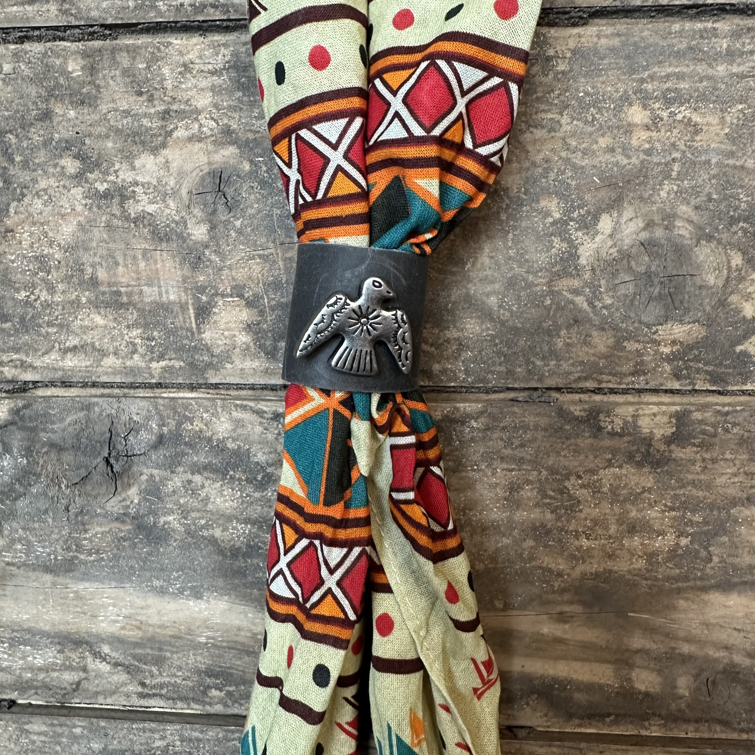 Bandana bolo  svart thunderbird