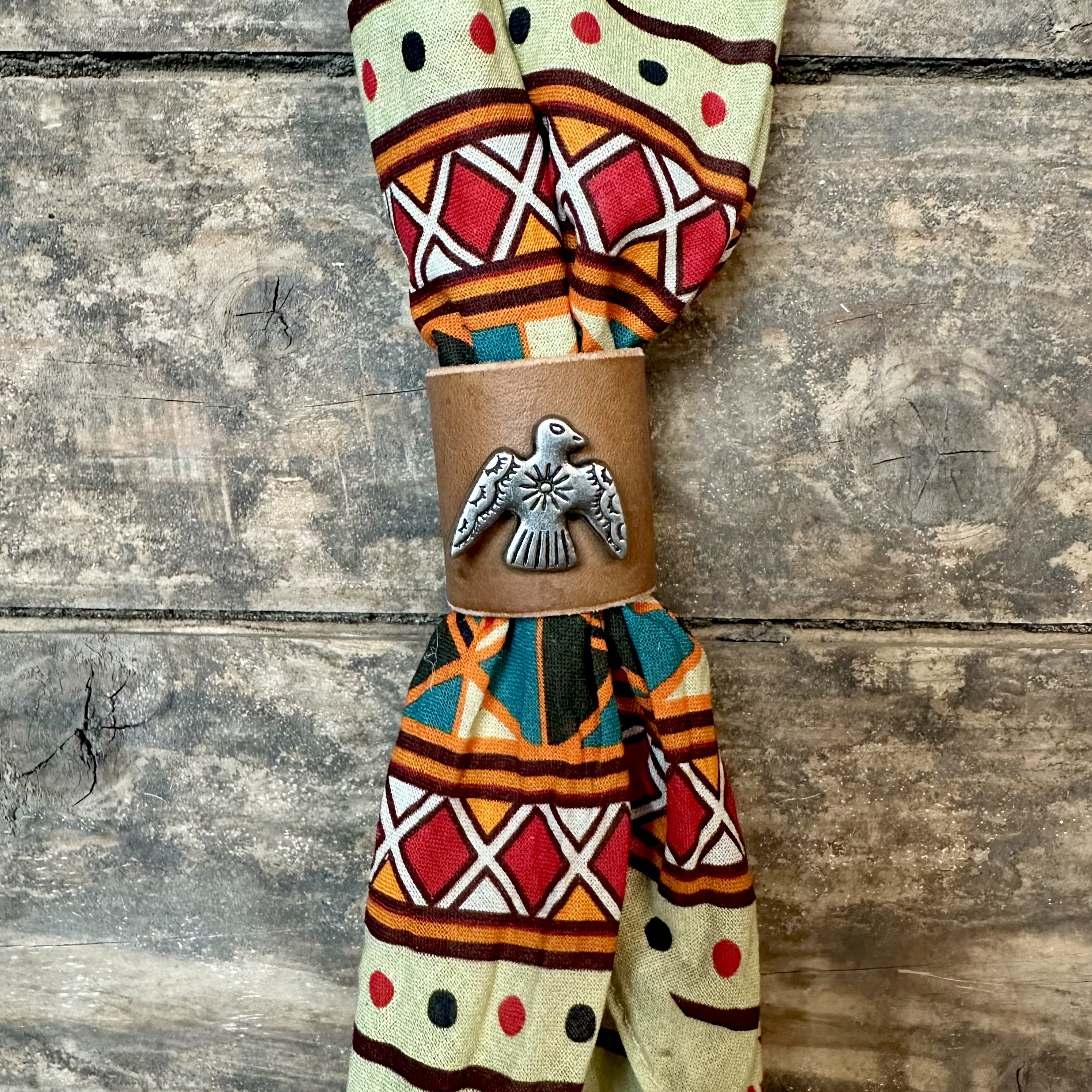 Bandana bolo  brun  thunderbird