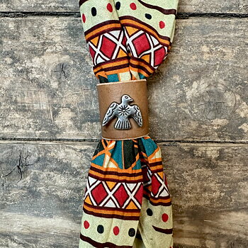 Bandana bolo  brun  thunderbird