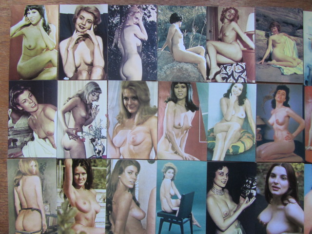 Pinup Vykort 43 st. olika
