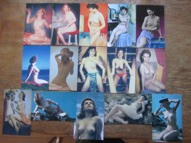 Pinup Vykort 43 st. olika - 2