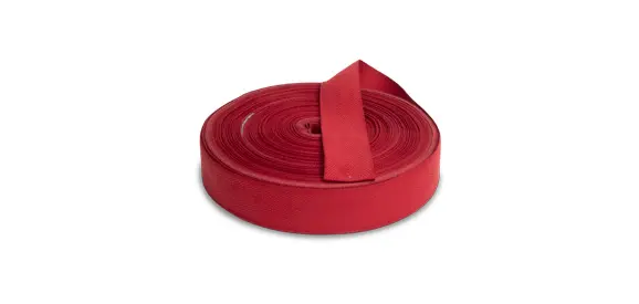Kantband tyg röd 40 mm 