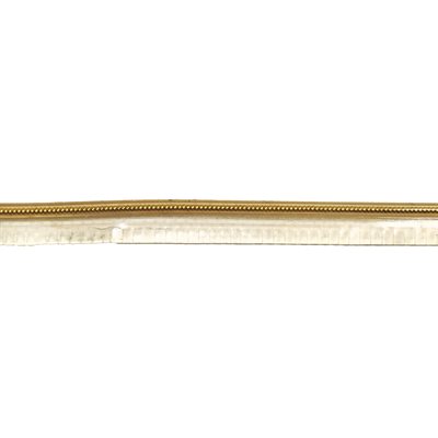 Keder med guldkärna, 3mm