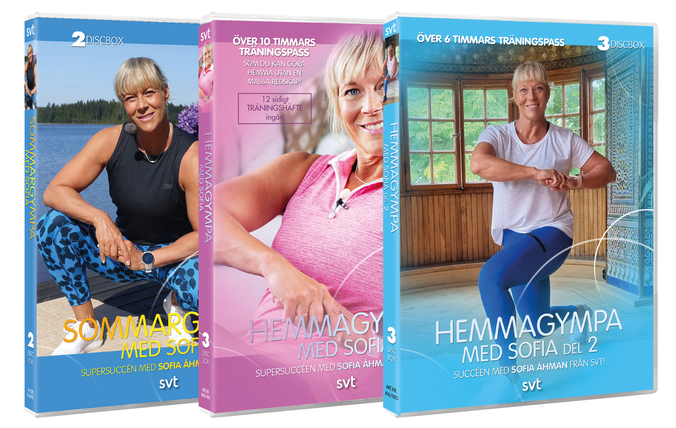 Komplett paket Hemmagympa 1&2, Sommargympa