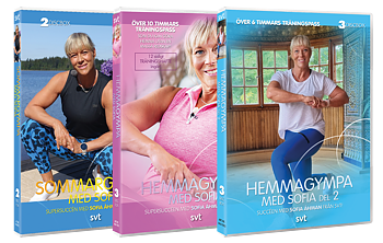 Komplett paket Hemmagympa 1&2, Sommargympa