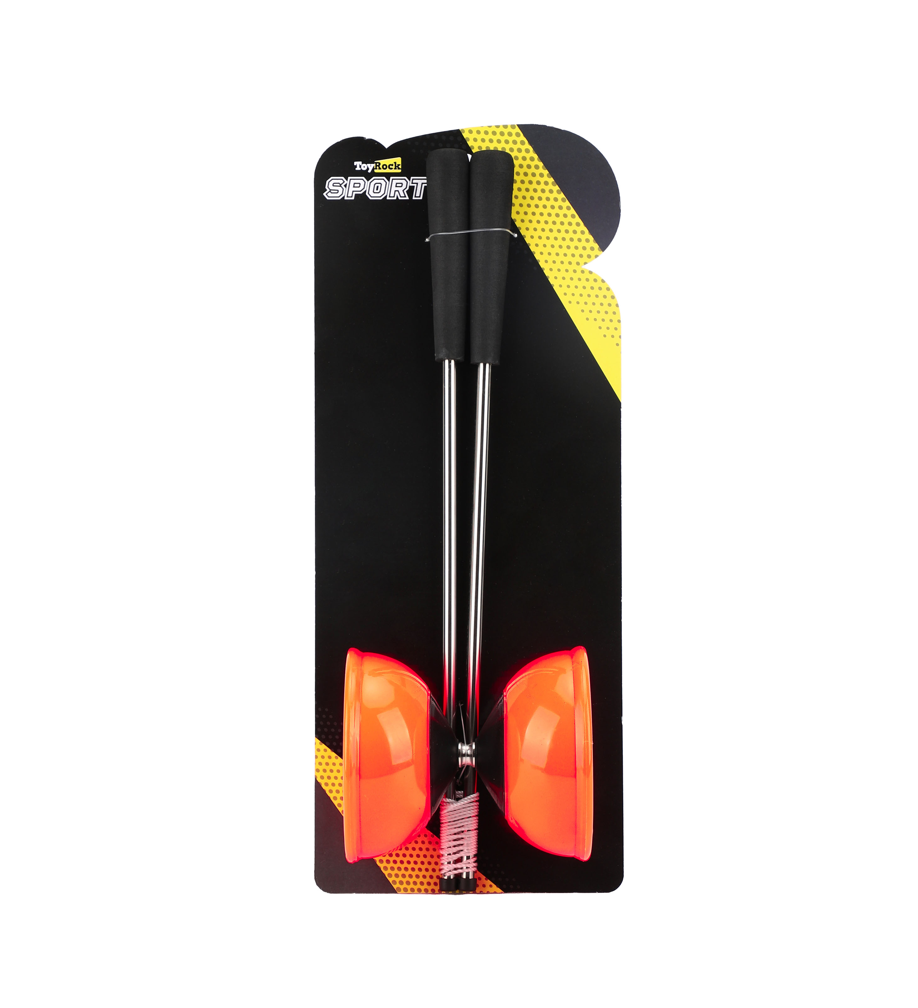 Diaboloset with metal sticks