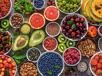 Table Full of Superfood, puslespil med 2000 brikker (C-200993)
