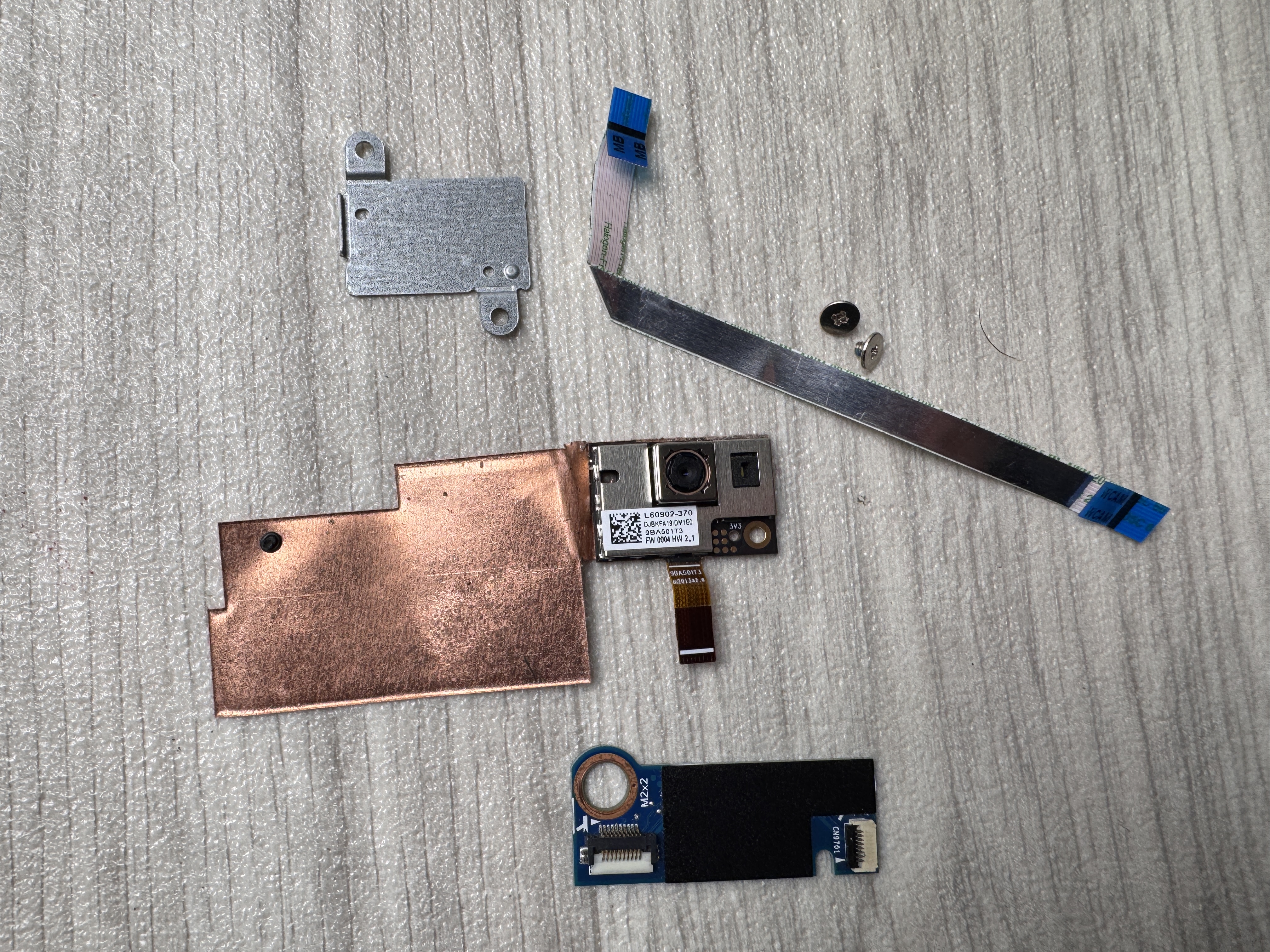 Original HP Webcam Camera / Kamera Board L60902-370 9BA501T3