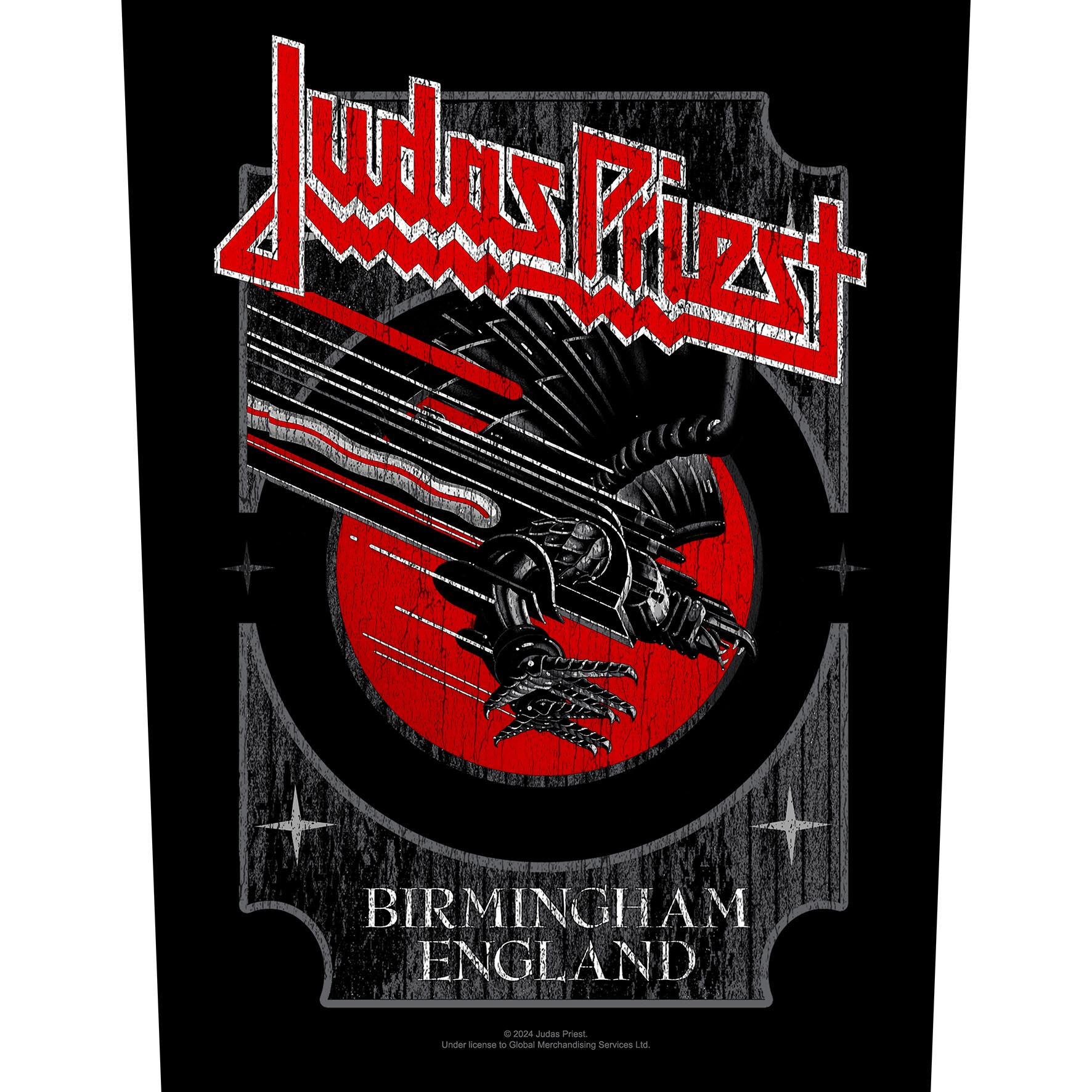 JUDAS PRIEST BACK PATCH - BIRMINGHAM