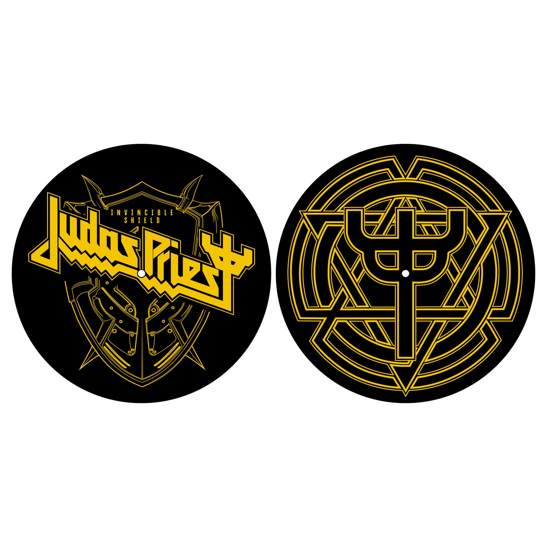 JUDAS PRIEST TURNTABLE SLIPMAT SET: INVINCIBLE SHIELD