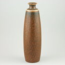 Carl-Harry Stålhane (SAK 1960s) Majestic Brown Cylinder Vase (27 cm) (2)