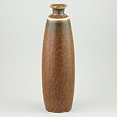 Carl-Harry Stålhane (SAK 1960s) Majestic Brown Cylinder Vase (27 cm) (2)