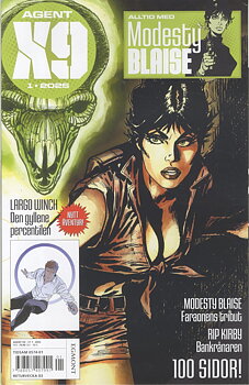 Agent X9 nr 1 2025, Modesty Blaise -  Faraonens tribut