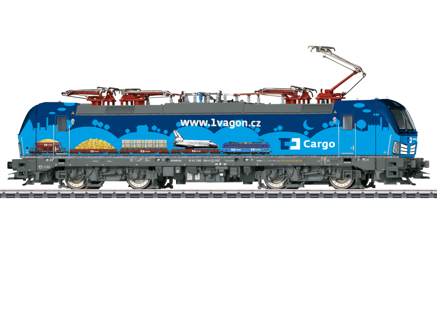 Ellok BR 383 Vectron CD