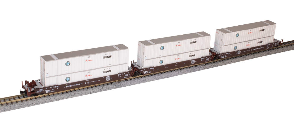Gunderson MAXI-IV Double Stack Car BNSF #253770